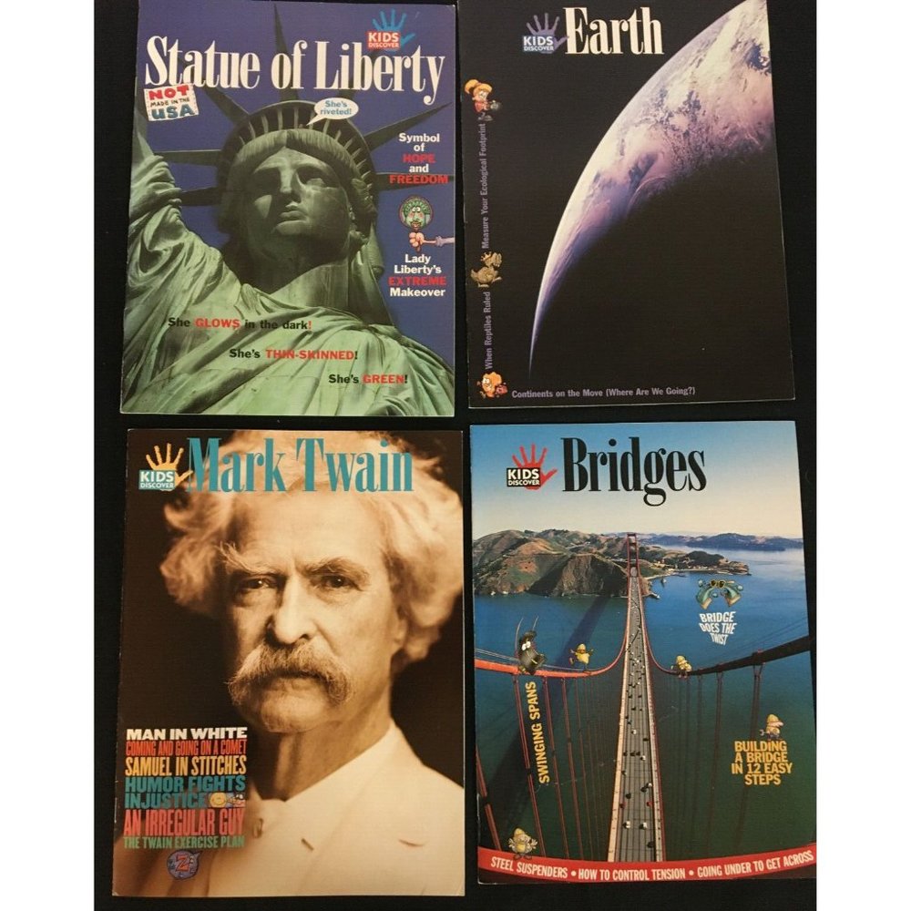 Kids Discover Magazine Lot of 6